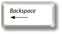 PC Backspace key