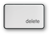 Mac Delete key