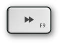 Mac F9 and fast forward key